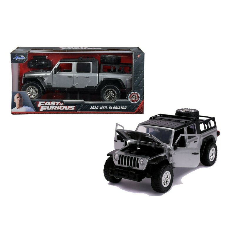 Simba - fast and furious masinuta metalica jeep gladiator scara 1:24