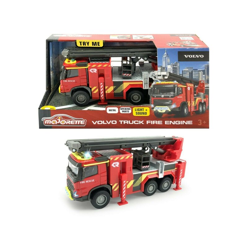 Simba - majorette volvo masina de pompieri 19cm