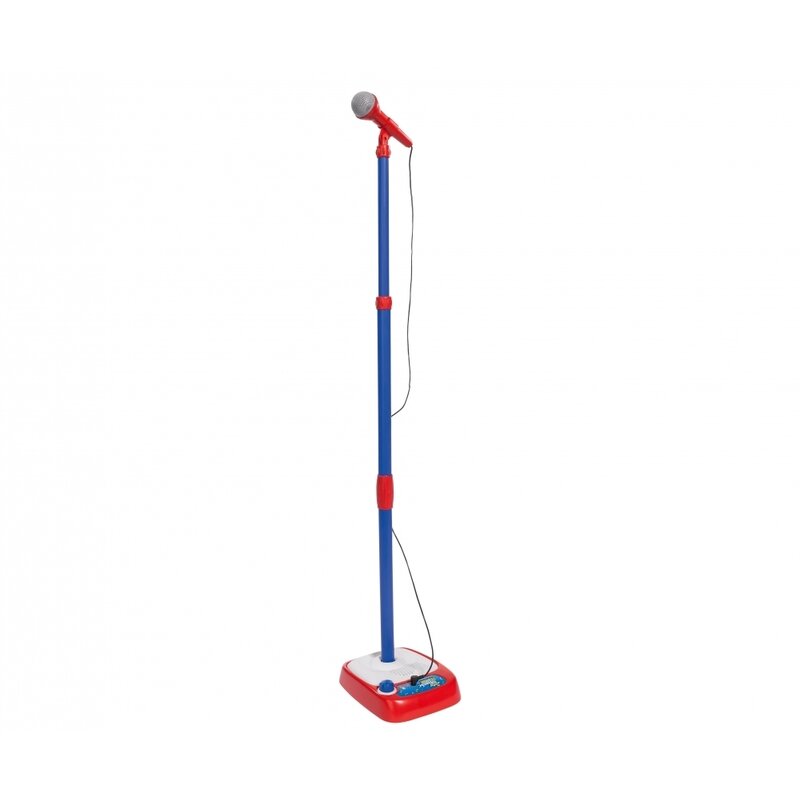 Simba - microfon , reglabil, cu stativ 80-120 cm, multicolor