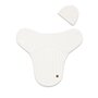 Sistem de infasare si caciulita, MimiNu, Pentru bebe, 0 - 3 luni, Din bumbac certificat Oeko Tex Standard 100, Soft Ecru