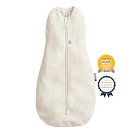 Sistem de infasat si sac de dormit, ErgoPouch, 2 in 1, 3-6 luni, 6-8 kg, TOG 2.5, Bumbac organic, Fermoar bidirectional, Transformabil, Lavabil la masina, Certificat non-toxic, Premiat in Australia, Bej