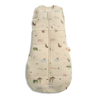 Sistem de infasat si sac de dormit, ErgoPouch, 2 in 1, 3-6 luni, 6-8 kg, TOG 2.5, Bumbac organic, Fermoar bidirectional, Transformabil, Lavabil la masina, Certificat non-toxic, Premiat in Australia, Model Savannah