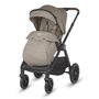 Sistem modular 3in1 Coccolle Aspen Sand beige + Scoica auto iSize Coccolle Knox Black - 3