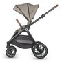 Sistem modular 3in1 Coccolle Aspen Sand beige + Scoica auto iSize Coccolle Knox Black - 4