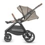 Sistem modular 3in1 Coccolle Aspen Sand beige + Scoica auto iSize Coccolle Knox Black - 5