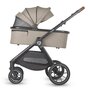 Sistem modular 3in1 Coccolle Aspen Sand beige + Scoica auto iSize Coccolle Knox Black - 7