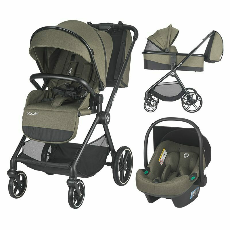 Sistem modular 3in1 coccolle lissia moss green