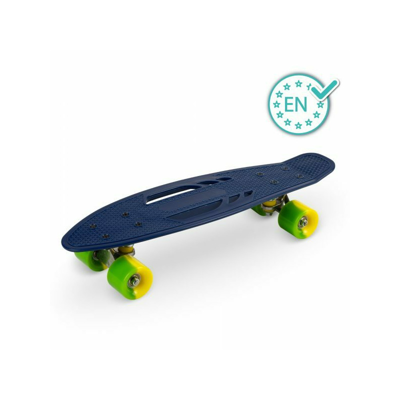 Skateboard copii, qkids, galaxy - lemon