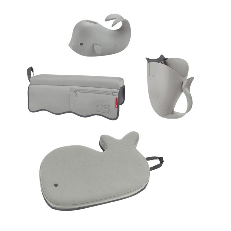 Skip hop - kit produse esentiale pentru baie moby - gri