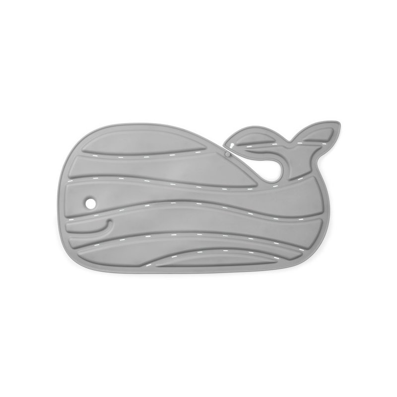 Skip Hop - Moby Covoras de baie antiderapant in forma de balena - Gri