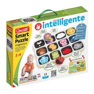 Quercetti - Puzzle magnetic Primele culori si cuvinte , Puzzle Copii, piese 12