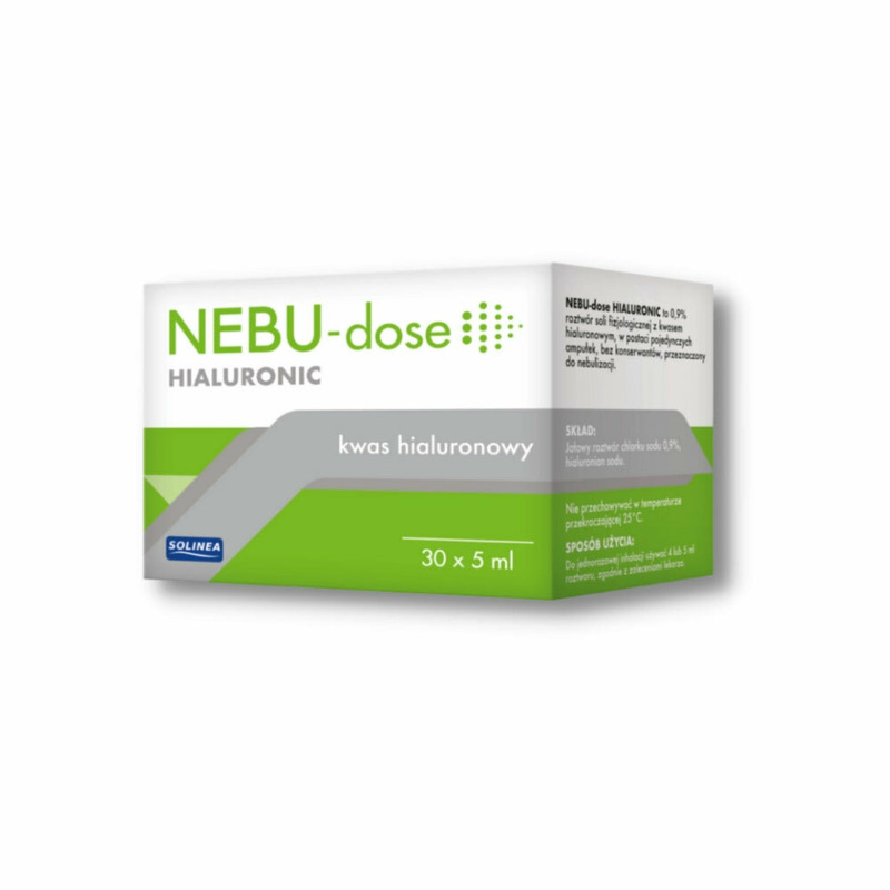 Solutie salina solinea nebu-dose hialuronic 0.9%, 30 monodoze x 5 ml, pentru nebulizare,...