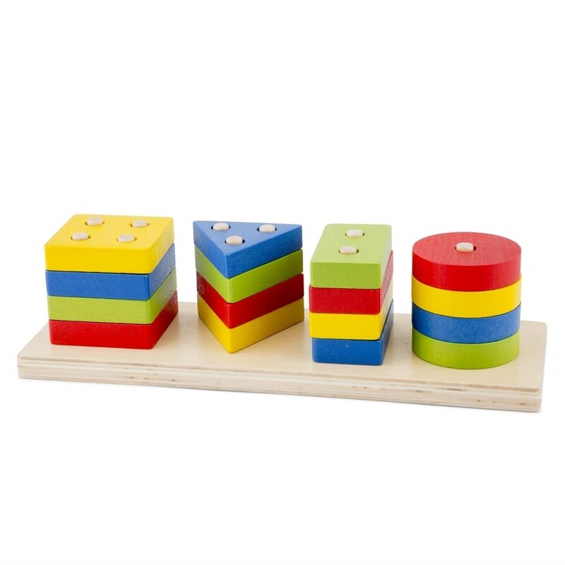 New classic toys - sortator forme geometrice si culori