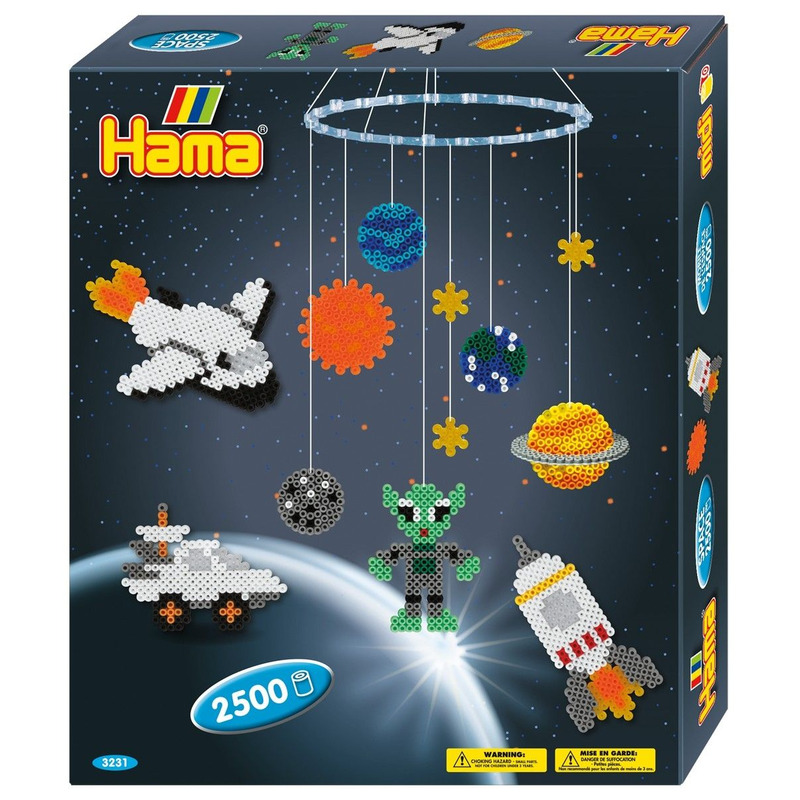Spatiul - 2500 margele hama midi in cutie