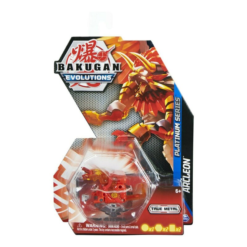 Spin master - bakugan s4 figurina metalica arcleon