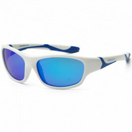 Sport 3/8 ani - White Royal Blue - Ochelari de soare pentru copii