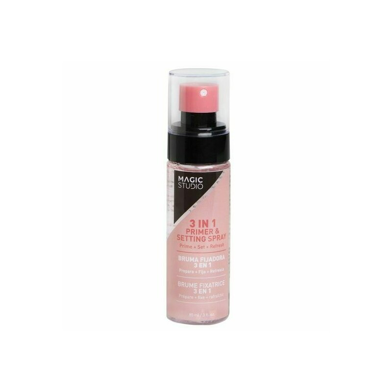 Spray pentru fixarea machiajului 3 in 1, primer-set-refresh, magic studio