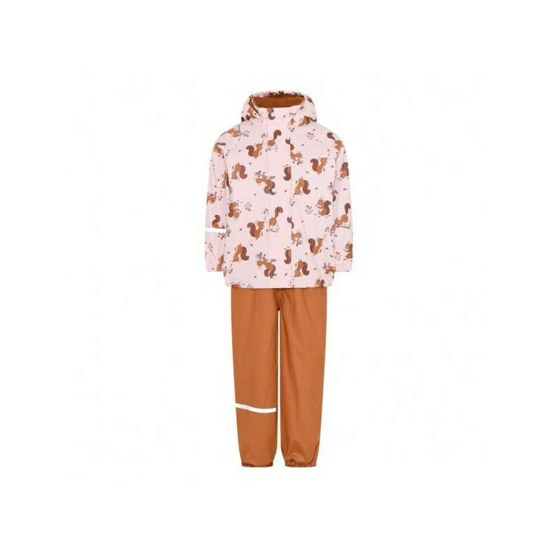 Squirrels 140 - set jacheta+pantaloni impermeabil cu fleece, pentru vreme rece, ploaie si vant - celavi