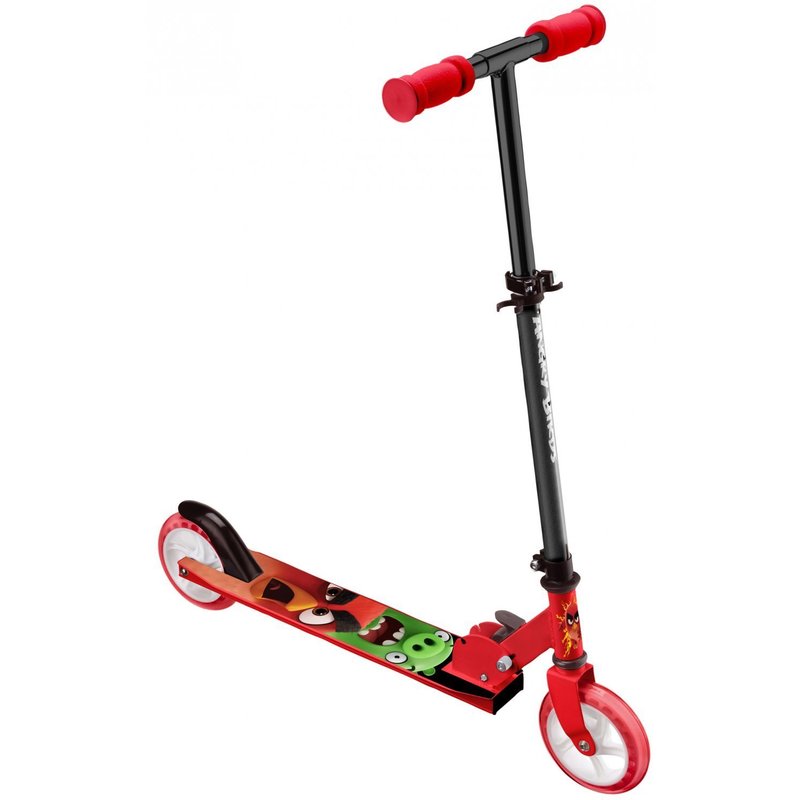Stamp - trotineta pliabila angry birds, rosu