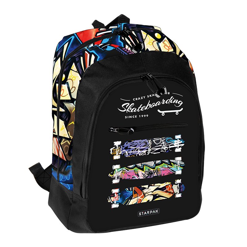 Starpak - rucsac gimnaziu model skateboard