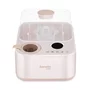 Sterilizator multifunctional, Lionelo, Steam Up, Functie de sterilizare, incalzire si uscare, Capacitate 4 biberoane, Sterilzare pana la 100 grade, Uscare 30-50 min,  Incalzire 37-85 grade, Ecran tactil, Fara BPA, Bej/Rose - 7