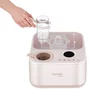 Sterilizator multifunctional, Lionelo, Steam Up, Functie de sterilizare, incalzire si uscare, Capacitate 4 biberoane, Sterilzare pana la 100 grade, Uscare 30-50 min,  Incalzire 37-85 grade, Ecran tactil, Fara BPA, Bej/Rose - 6