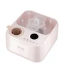 Sterilizator multifunctional, Lionelo, Steam Up, Functie de sterilizare, incalzire si uscare, Capacitate 4 biberoane, Sterilzare pana la 100 grade, Uscare 30-50 min,  Incalzire 37-85 grade, Ecran tactil, Fara BPA, Bej/Rose - 8