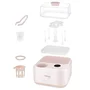 Sterilizator multifunctional, Lionelo, Steam Up, Functie de sterilizare, incalzire si uscare, Capacitate 4 biberoane, Sterilzare pana la 100 grade, Uscare 30-50 min,  Incalzire 37-85 grade, Ecran tactil, Fara BPA, Bej/Rose - 9