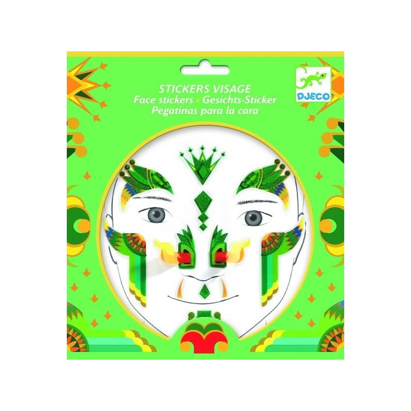 Djeco - stickere pentru fata, dragon