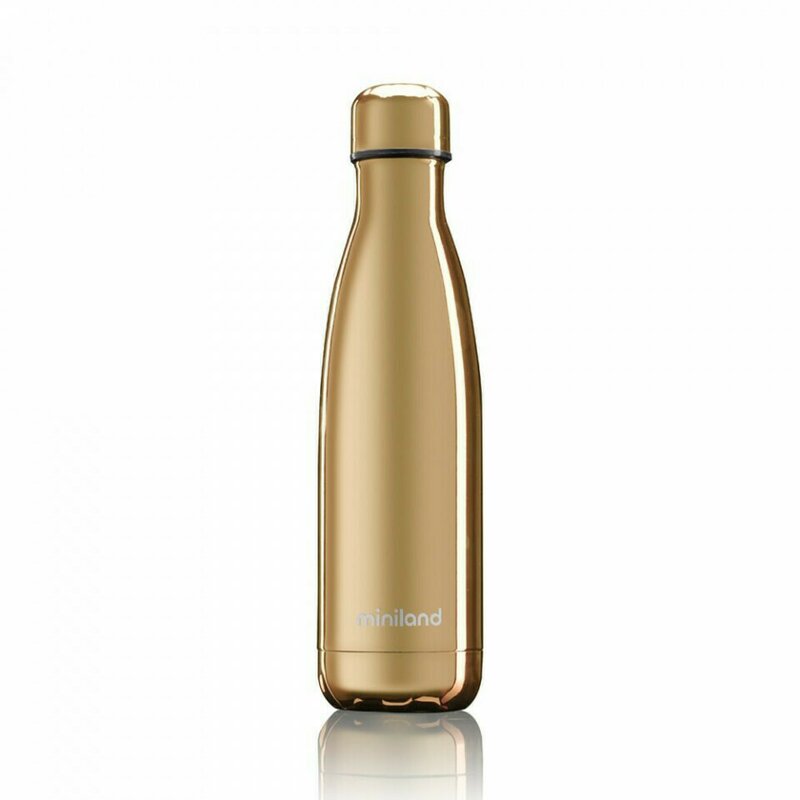 Miniland - sticla termos lichide deluxe 500 ml gold