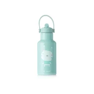 Sticla termos lichide, Jane, Din otel inoxidabil, Cu mentinere de temperatura de pana la 12 ore, 350 ml, Bpa Free, Conform cu EN 1186:2022EN 12546-1:2000UNE EN 14372:2005, Mint