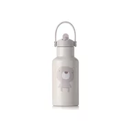 Sticla termos lichide, Jane, Din otel inoxidabil, Cu mentinere de temperatura de pana la 12 ore, 350 ml, Bpa Free, Conform cu EN 1186:2022EN 12546-1:2000UNE EN 14372:2005, Sand
