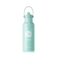 Black Friday - Reduceri Sticla termos lichide, Jane, Din otel inoxidabil, Cu mentinere de temperatura de pana la 12 ore, 500 ml,  Bpa Free, Conform cu EN 1186:2022EN 12546-1:2000UNE EN 14372:2005, Mint Promotie