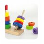 Viga - Jucarie pentru sortat si stivuit Forme geometrice - 2