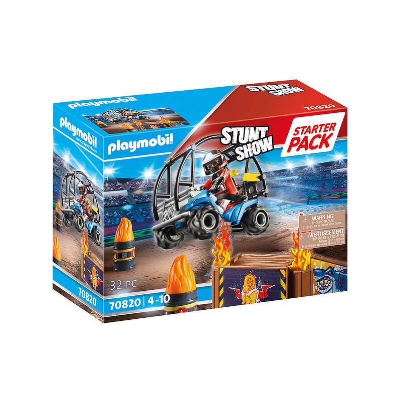 Stunt show - vehicul si rampa de foc