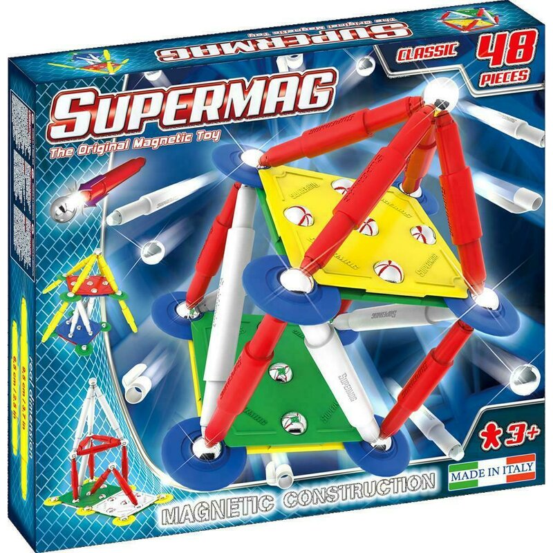 Supermag - set constructii classic primary, 48 piese