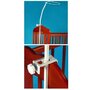 Suport baldachin, Tega, Universal, Metal, White - 3