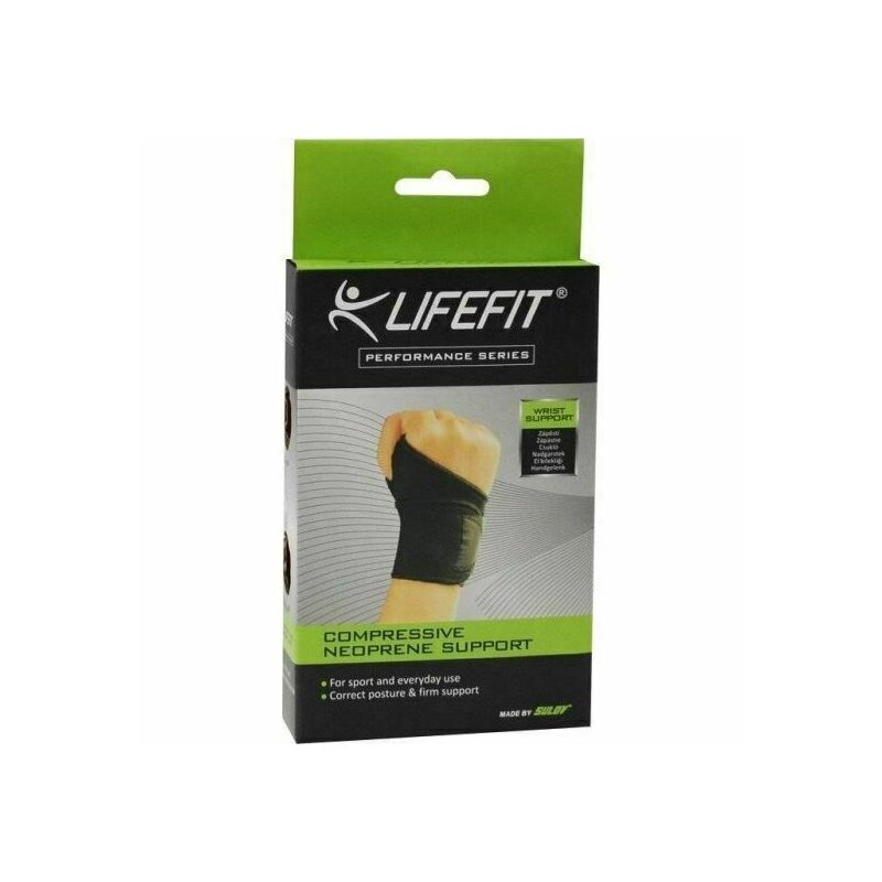 Dhs - suport incheietura neopren, negru