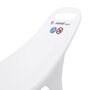 Suport pentru baie ergonomic, Jane,  Nemo, De la nastere, Cu maner, Conform cu standardul european de siguranta EN 17022:2018, White - 4
