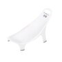 Suport pentru baie ergonomic, Jane,  Nemo, De la nastere, Cu maner, Conform cu standardul european de siguranta EN 17022:2018, White - 1