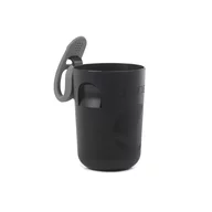 Suport pentru carucior, Jane, Universal, Pentru biberon/sticla, 15 x 5 x 21 cm, Negru
