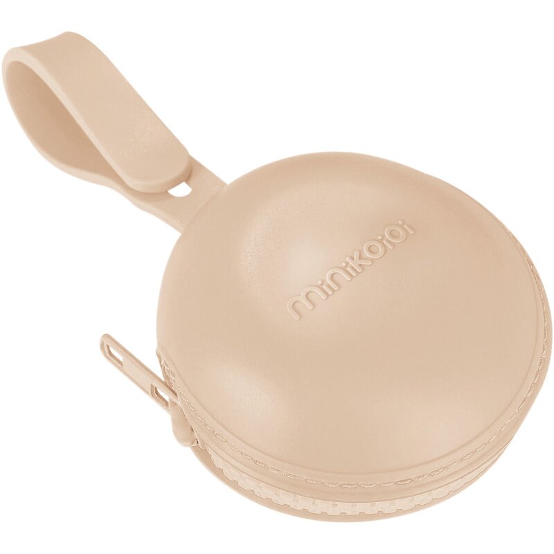 Minikoioi - suport pentru suzeta, - bubble beige