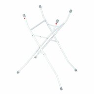 Suport pliabil, Primabobo, Pentru cadita Milo, Inaltime 86 cm, Pana la 30 kg, Alb