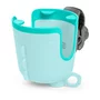 Suport universal pentru biberon/pahar si telefon, Skip Hop, Stroll & Connect, Capacitate maxima 2,2 kg, Turcoaz - 1