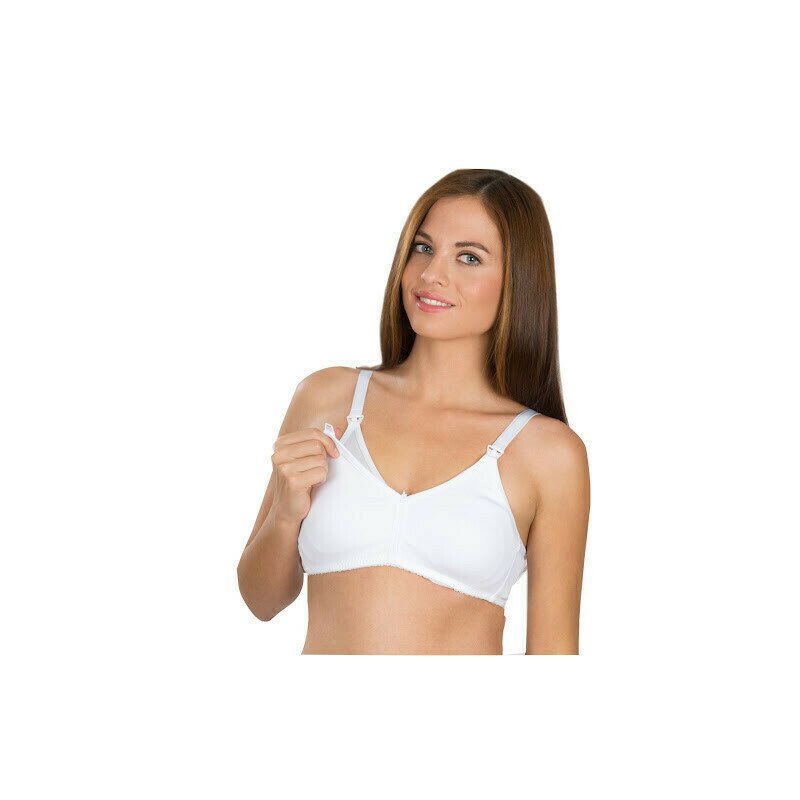 Babyjem - sutien alaptare, cupe fara intarituri (culoare: alb, marime: 105)