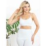 Sutien alaptat, Agnes, Din 95% bumbac si 5% elastan, Masura L, White - 6