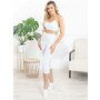 Sutien alaptat, Agnes, Din 95% bumbac si 5% elastan, Masura L, White - 7