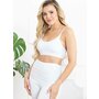 Sutien alaptat, Agnes, Din 95% bumbac si 5% elastan, Masura L, White - 3