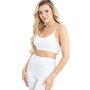 Sutien alaptat, Agnes, Din 95% bumbac si 5% elastan, Masura L, White - 2