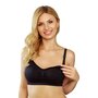 Sutien pentru alaptare, Skin Flow, Masura XXL, Negru